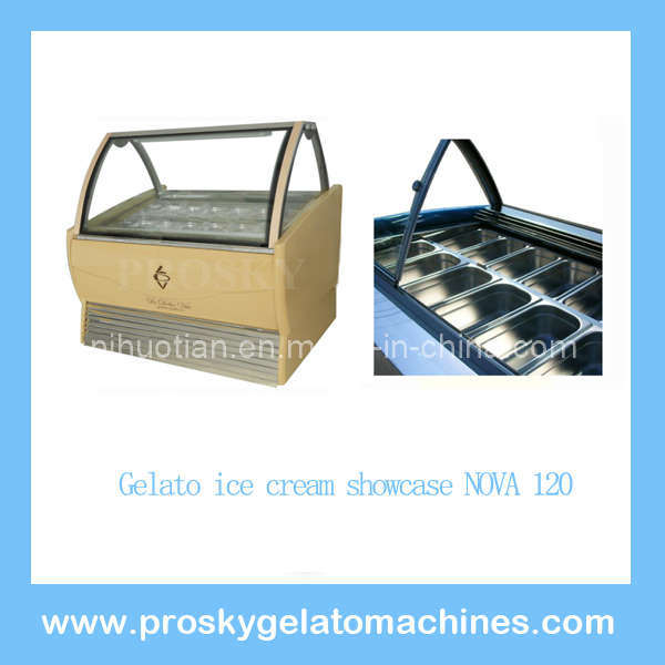 Gelato Ice Cream Display Freezer (NOVA 120)