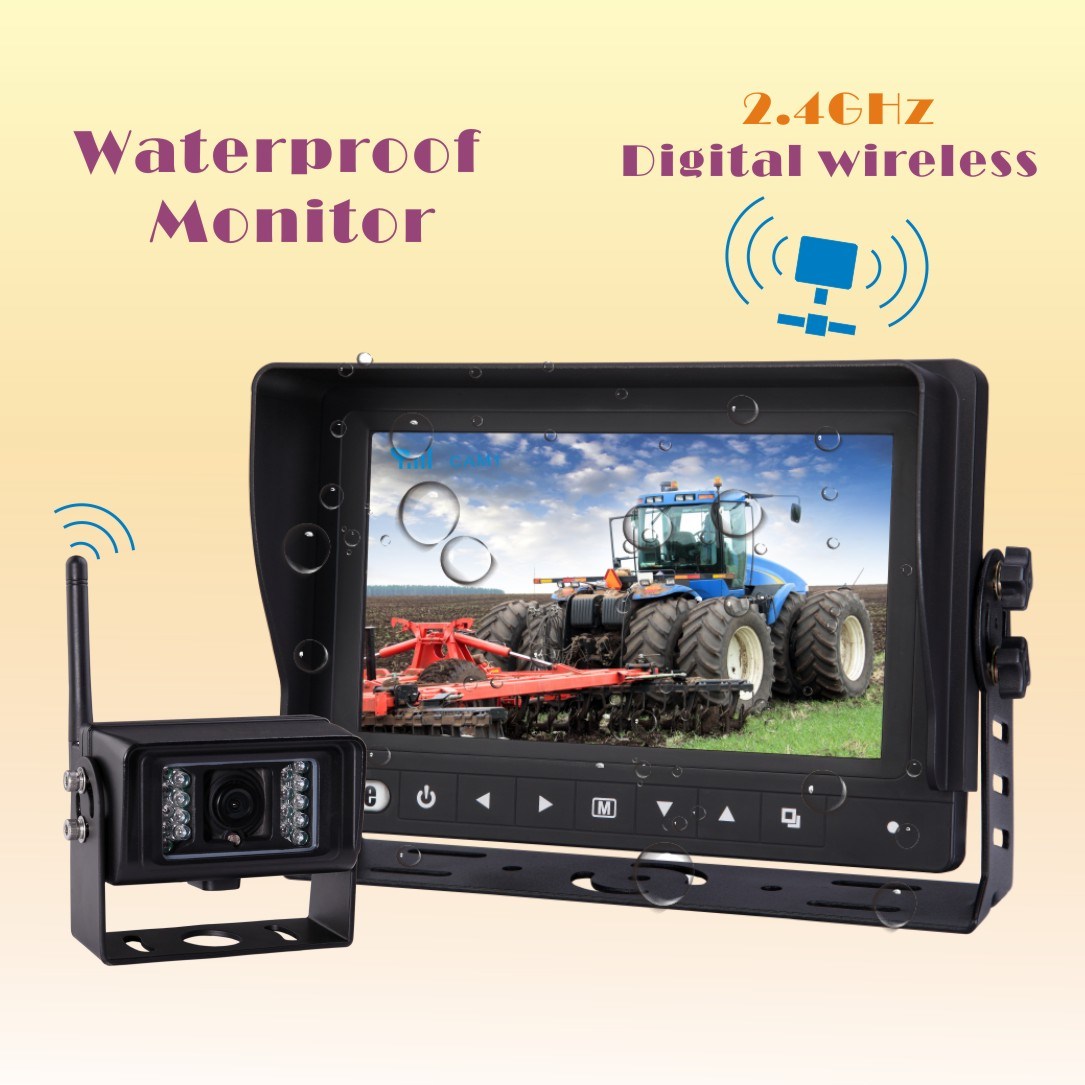 Digital Wireless Waterproof Car Accessories for Farm Tractor, Combine, Cultivator, Plough, Trailer, Truck