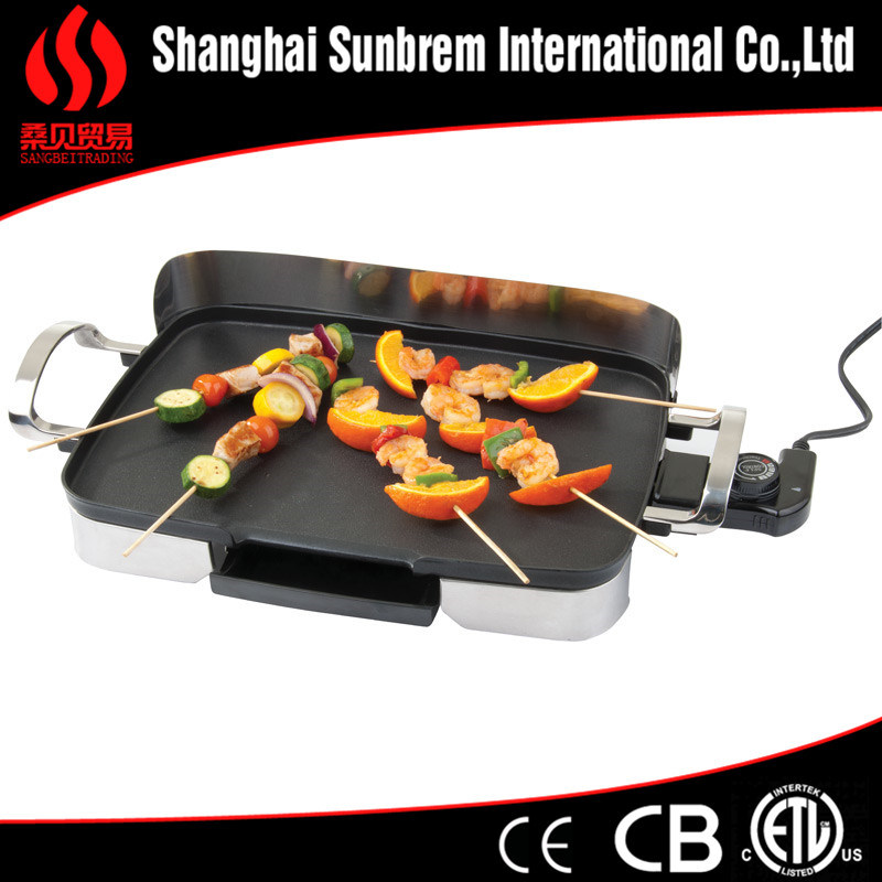 Nonstick Aluminum Electrical Griddle& BBQ Grill Kitchenware