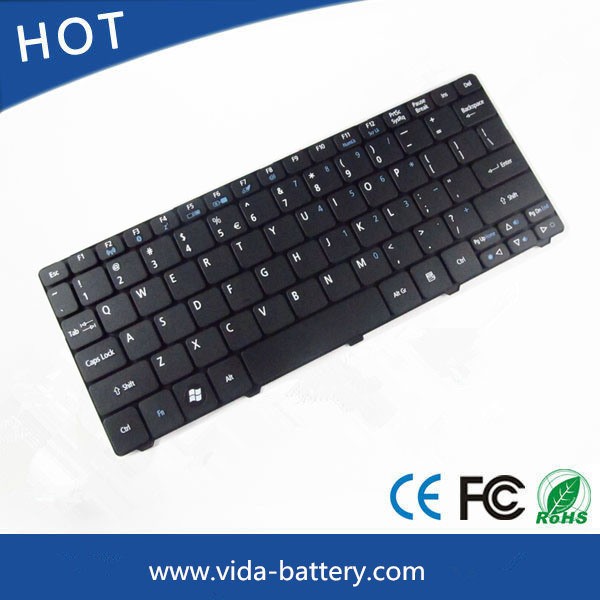 High Quality Laptop Keyboard for D255 D260 521 533 532 532h Ao532 Ao532h