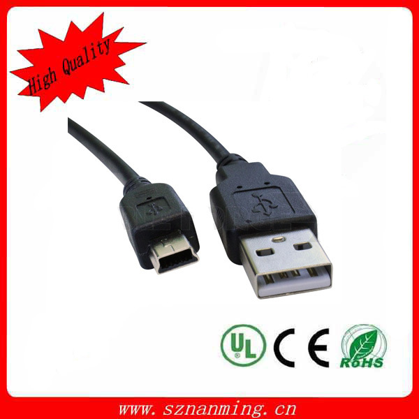 USB2.0 Male to Mini USB2.0 Data Connection Cable