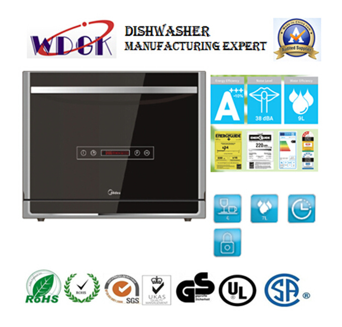 High Quality Compact /Table Top Dishwasher