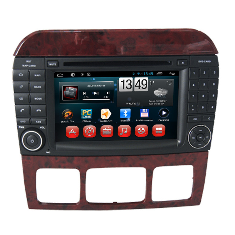 Automotive Radio DVD CD Player Android System for Benz S-Class