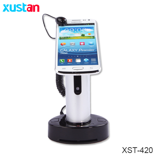Mobile Phone Anti-Theft Alarm Plastic Display Stand/Holder for Exhition/Retailshop