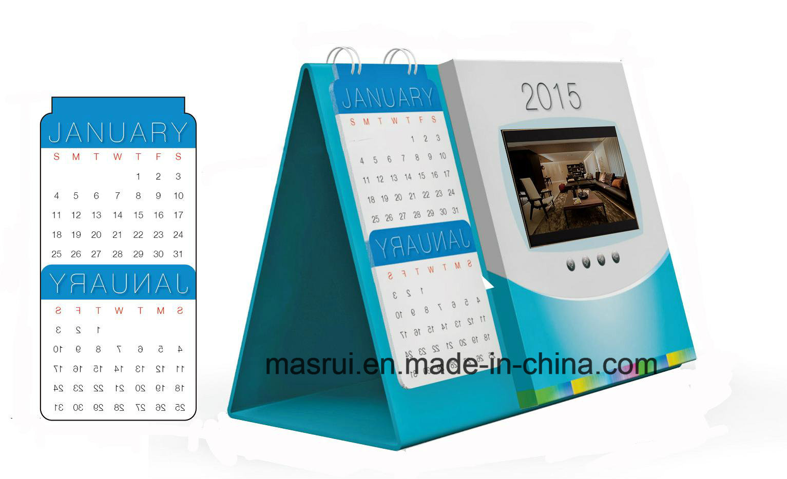 2015 New Year 4.3 Inch Video Calendar