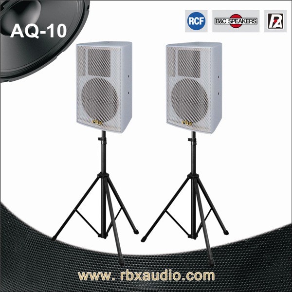 Aq-10 10 Inch PRO Portable Audio System PA Speaker
