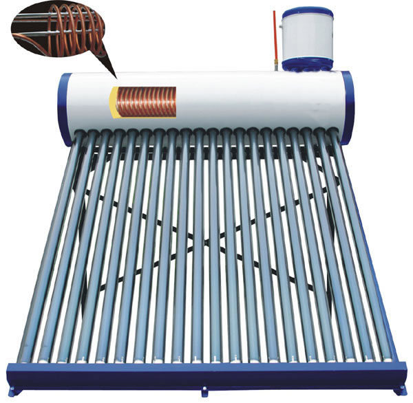 Home Use Solar Water Heater with Copper Coil