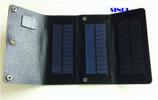 New! 3W 5V Folding Solar Powered Mobile Phone Charger/Folding Solar Charger