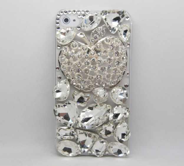 Cell Phone Accessory Czech Crystal Case for iPhone 4/4s (AZ-C054)