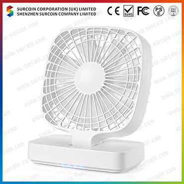 USB Mini Fan with Multi-Stage Air Velcocity