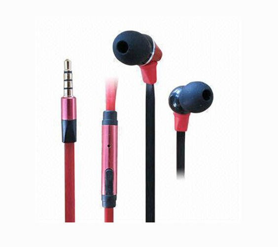 Stylish Design with Beautiful Packaging Flat Wire Earphone