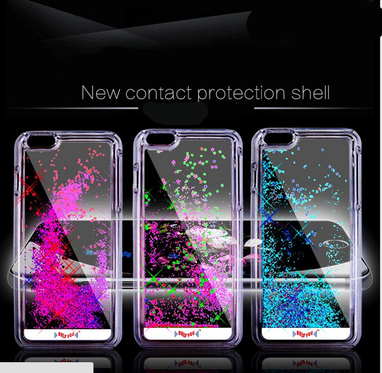 Quicksand Case Crystal Phone Cover Case for iPhone 5 6/6plus