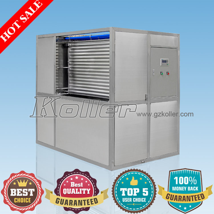 Hot Sale Plate Ice Maker with an Ice Bin (3, 000Kg/Day)