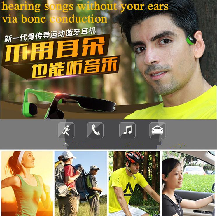 2016 Newest Bone Conduction Bluetooth Headset with Ipx6.0 Waterproof