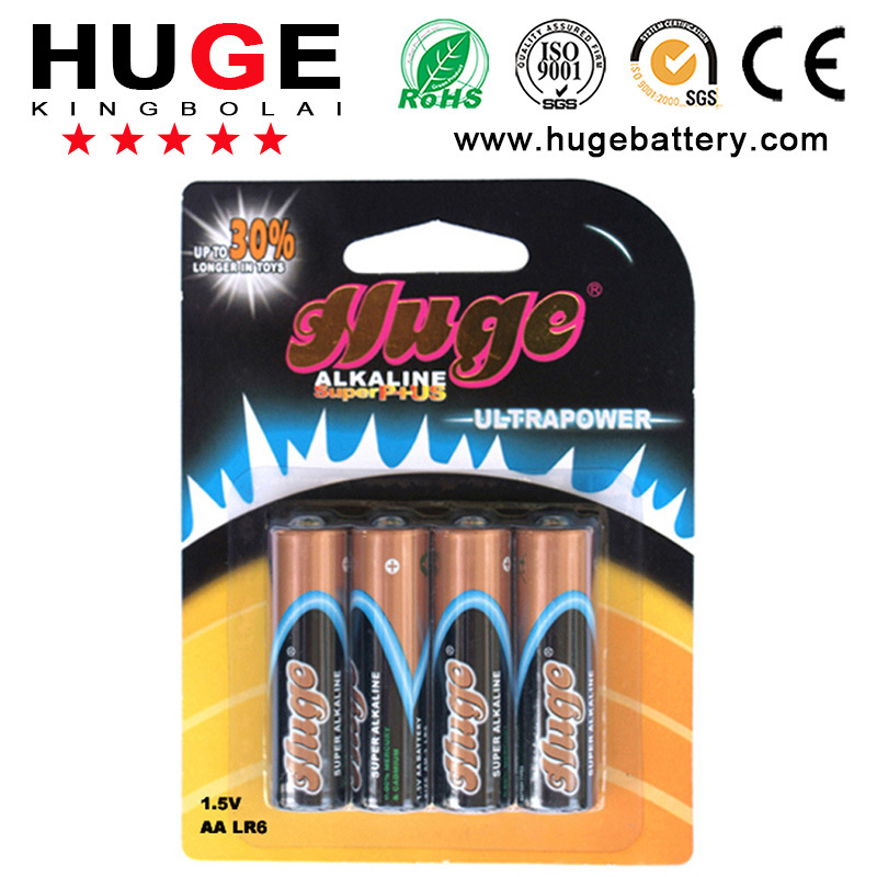 1.5V AA alkaline battery for toy, calculator
