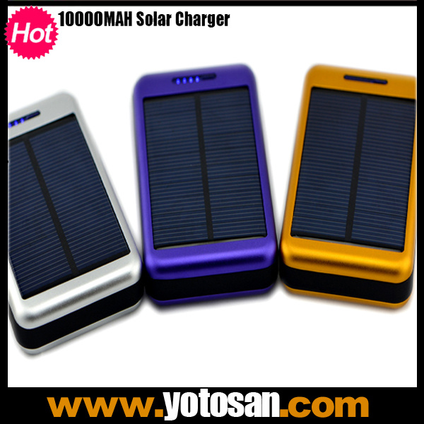 Outdoor Emergency Solar Charger 10000mAh for Mobile Phone