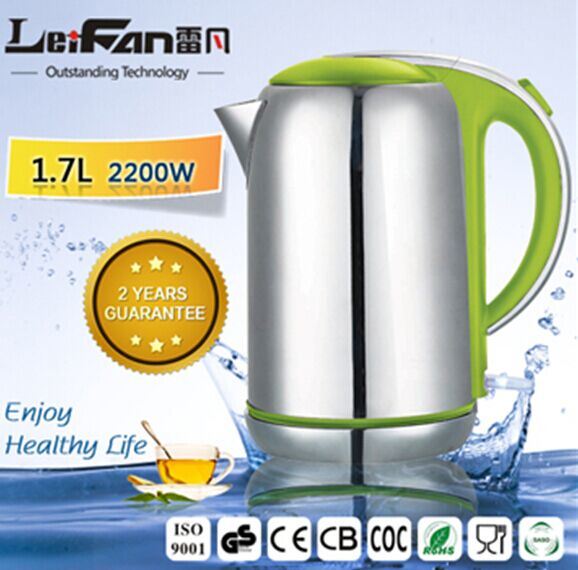 360 Rotational Stainless Steel Electric Kettle