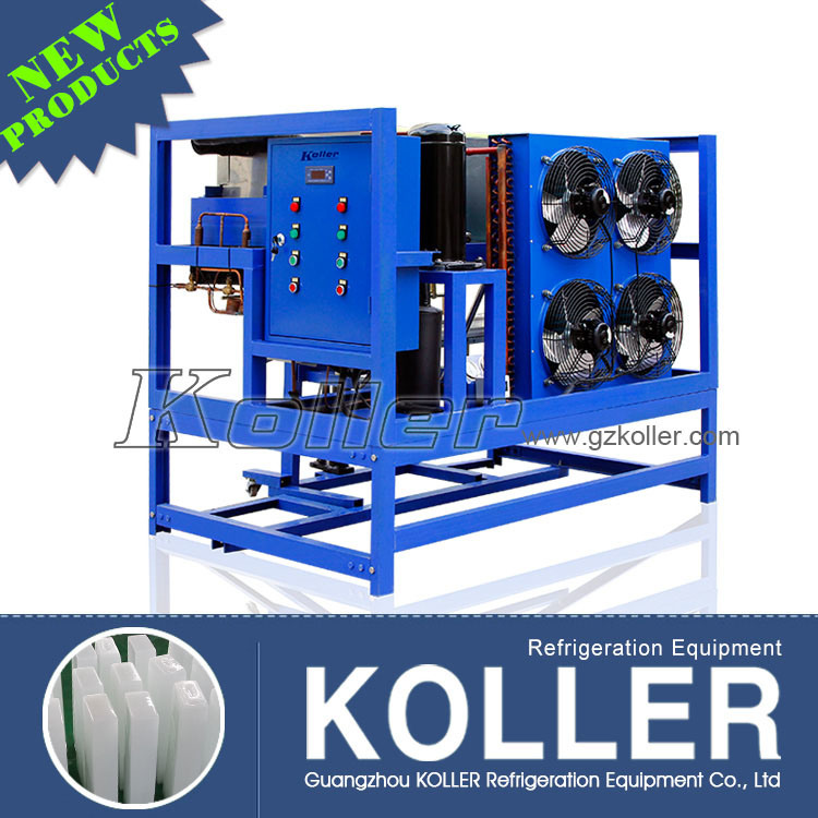 Koller 1 Ton Small Ice Block Maker Machines with Direct Cooling Way for Food Processing
