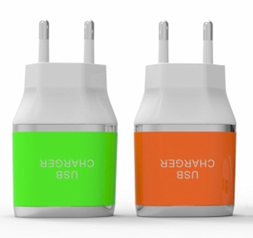 5V 2.1A/1.0ausb Travel Adapter Home Charger for Us Plug