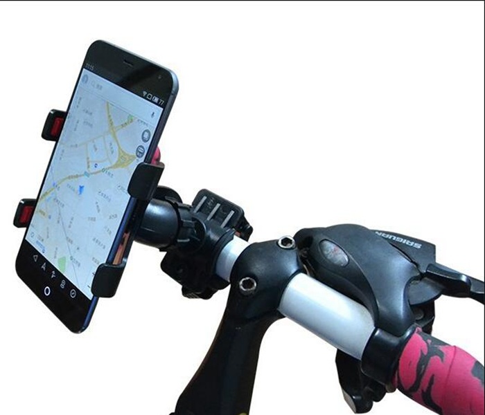 Universal Mountain Bike Road Bicycle Handle Phone Mount Cradle Holder