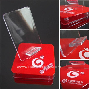 Cutom Acryic Cell Phone Holder with Logo Btr-C4041