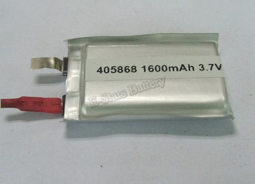 Li-Po Rechangeable 3.7V 1600mAh Battery for Scanner From China Supplier
