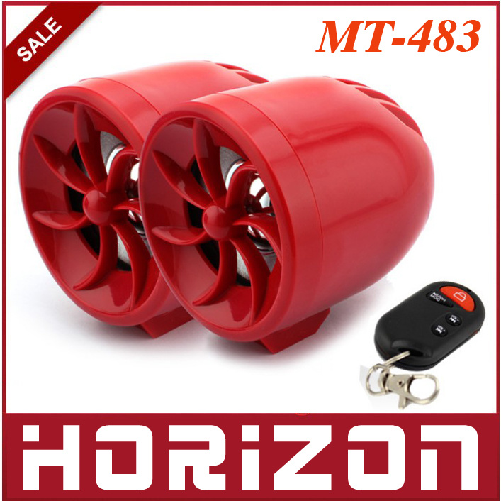 Red MT-483 Motorcycle Audio, Speaker, Motorcycle Audio System, Support SD Card USB Playback and FM Band Radio