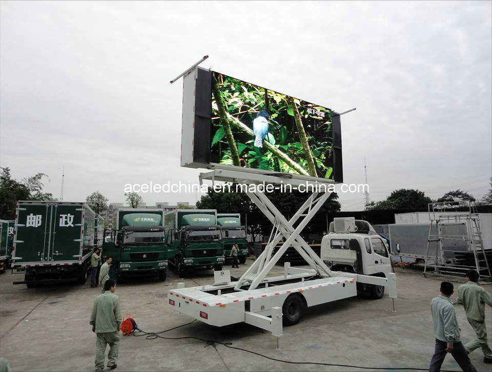 P10 SMD Outdoor Mobile Truck Moving Advertising LED Display