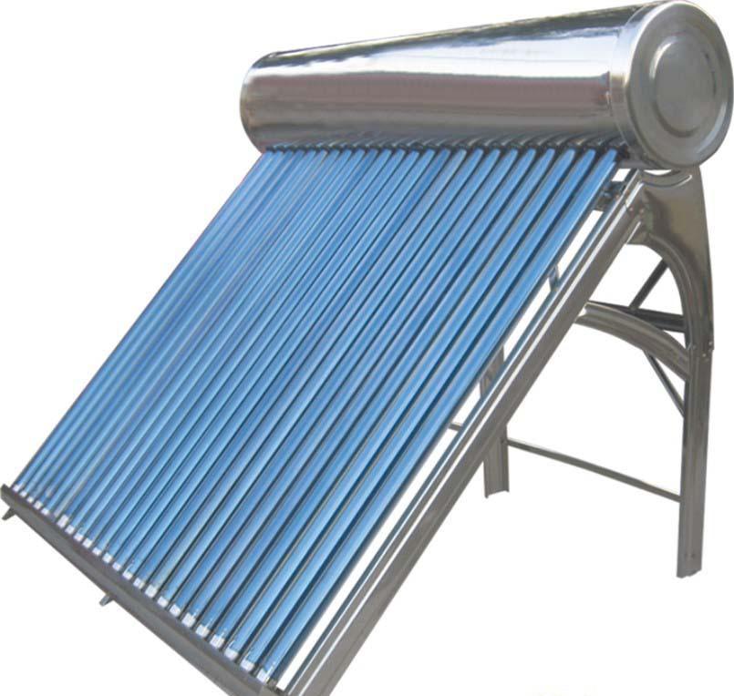 Stainless Steel Unpressure Solar Water Heater for Home