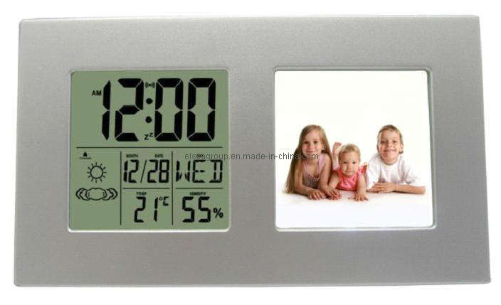 Famli Phote Frame With Digital Clock (2040JH)