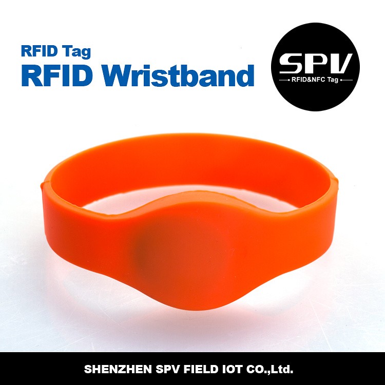 13.56MHz Waterproof RFID Wristbands Bracelet