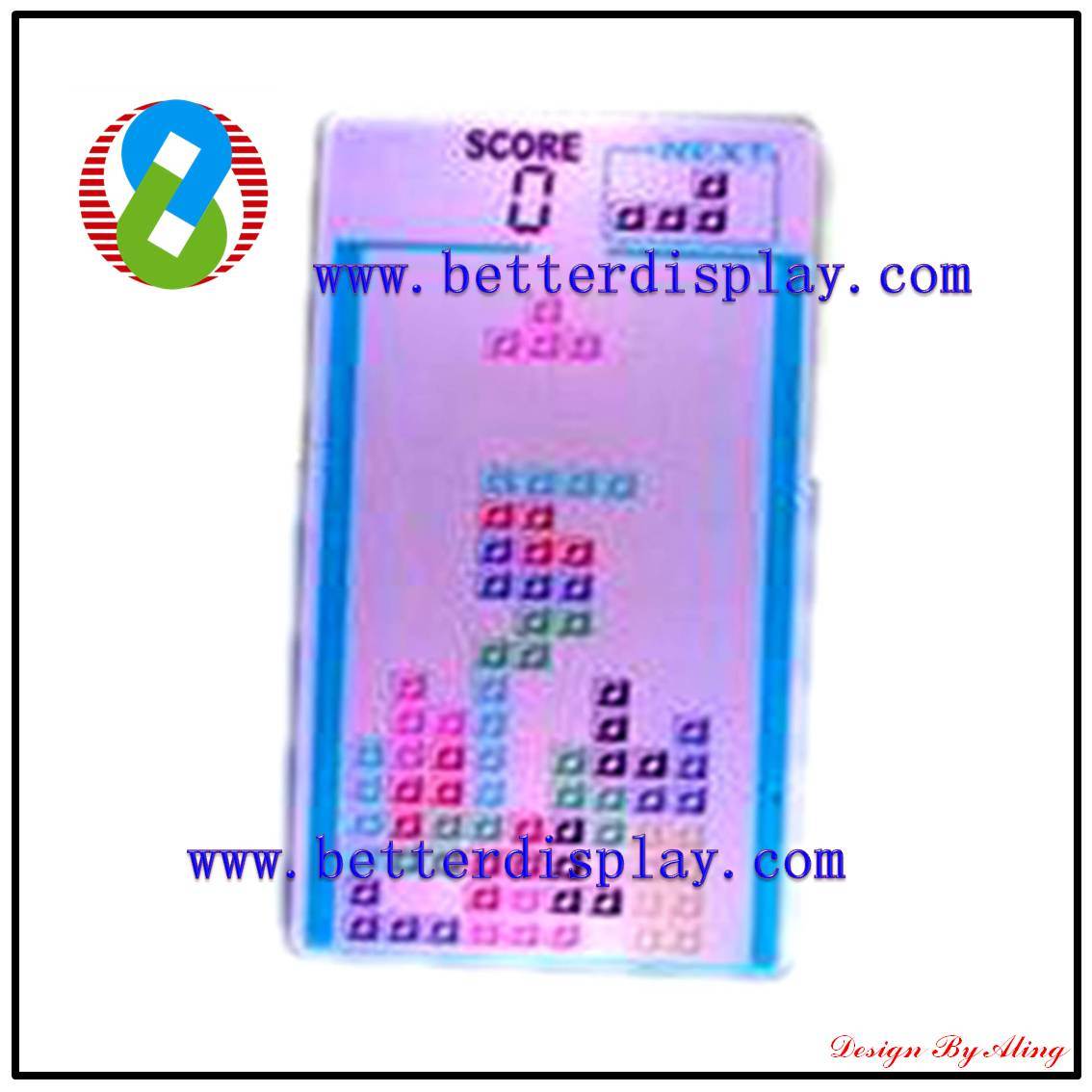 Better Customized 8 Color LCD for Air Conditioner LCD Display