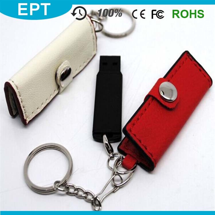 Wallet Shaped Keychain Leahter USB Flash Drive (TL040)