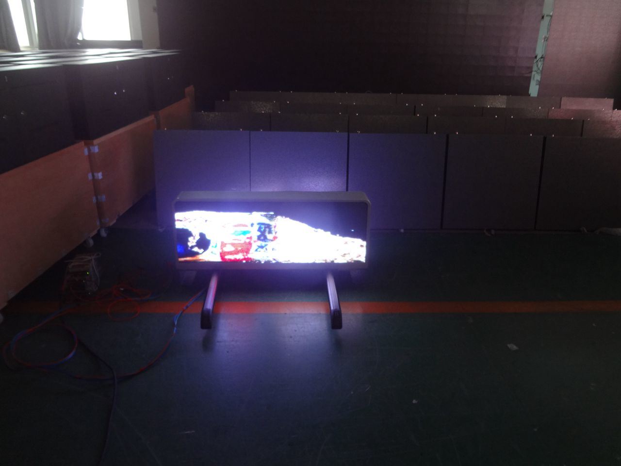 LED Display for Taxi Roof
