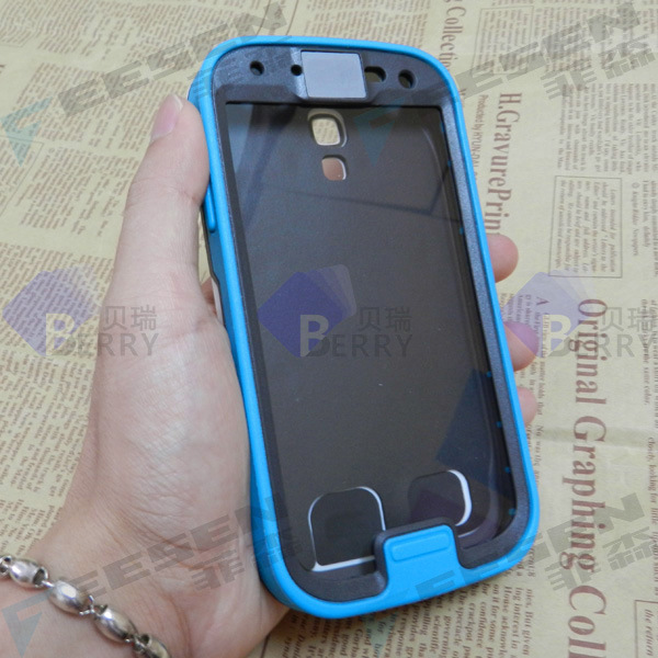Factory Price No Logo Professional Waterproof Shock Proof Case for Galaxy S4!