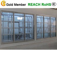 Reach in Refrigerator Glass Doors