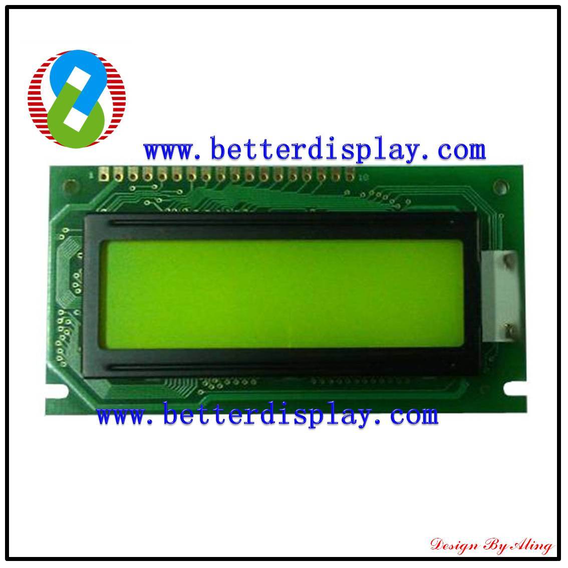 LCD Screen LCD Module Stn Green Negative LCD Display