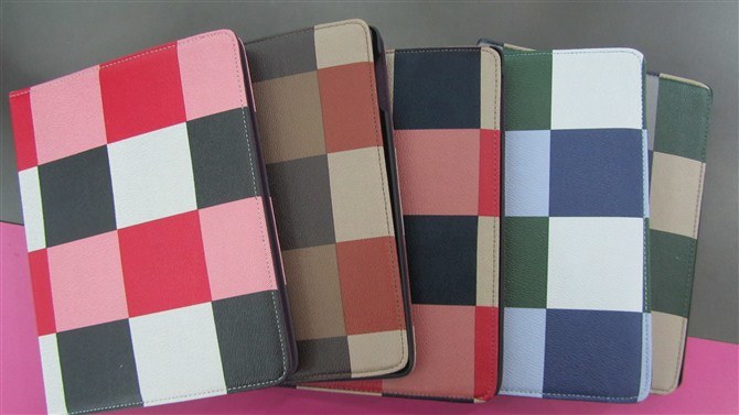 Mobile Phone Housing for iPad 2/3/4 ,Cell Lichee Pattern PC Leather Phone Case