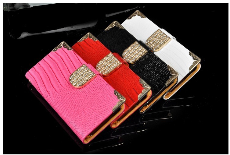 2014 China Wholesale Luxury Flip Wallet Phone Case for iPhone 5 Xperia Z2