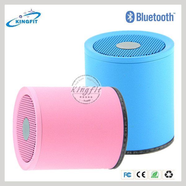 New Wireless Bluetooth Speaker Mini TF Card MP3 Player for iPad/ iPhone6/ Tablet Cellphone, with FM & Mic Function