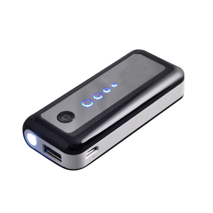 New Colorful Charger Power Bank with LED Flashlight