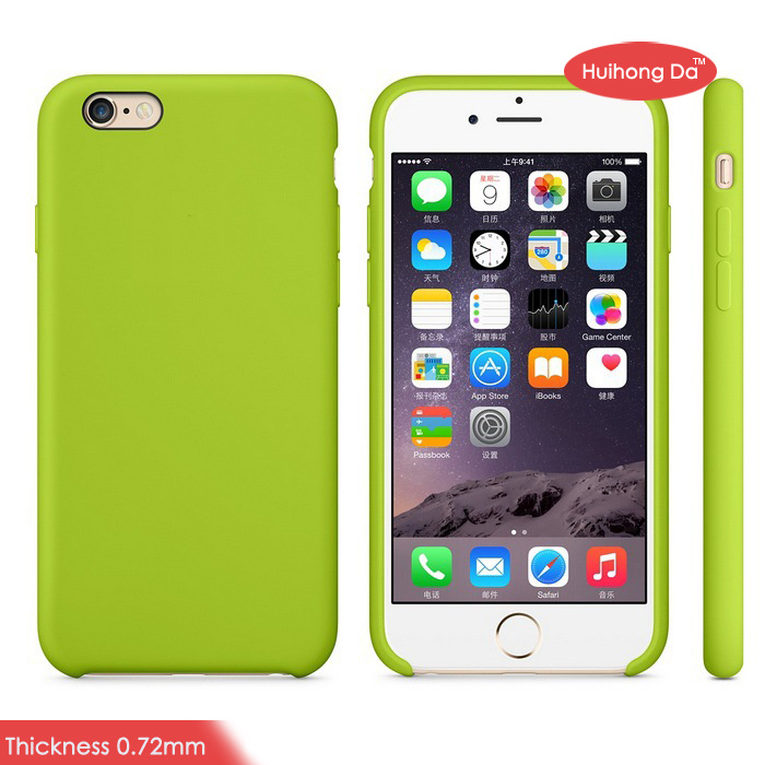 Silicone Official Type 0.72mm Cell Phone Safety iPhone 6/6s/6s Plus Case Cover