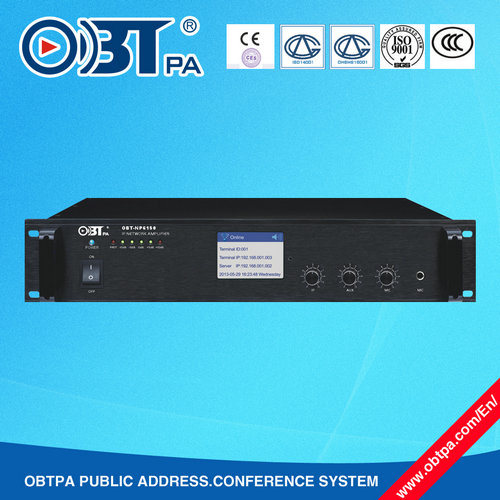 IP Network PA Amplifier, 150W Network PA Amplifier for PA System