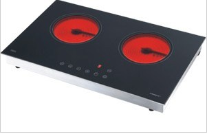 Chinducs Commercial 2-Zone Built-in Infrared Cooker