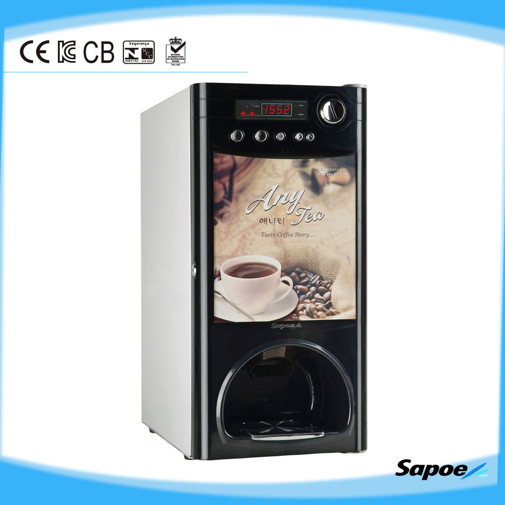 Sapoe European Design 2 Flavors Hot Coffee Dispenser Coffee Vending Machine (SC-8602)