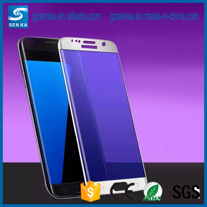 Exclusive Nanometer Silk Print Anti Blue Light Glasses Screen Protector for Samsung Galaxy S7 Edge