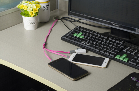 Three in One Mobile Phone Accessories Electrial Charging Cables
