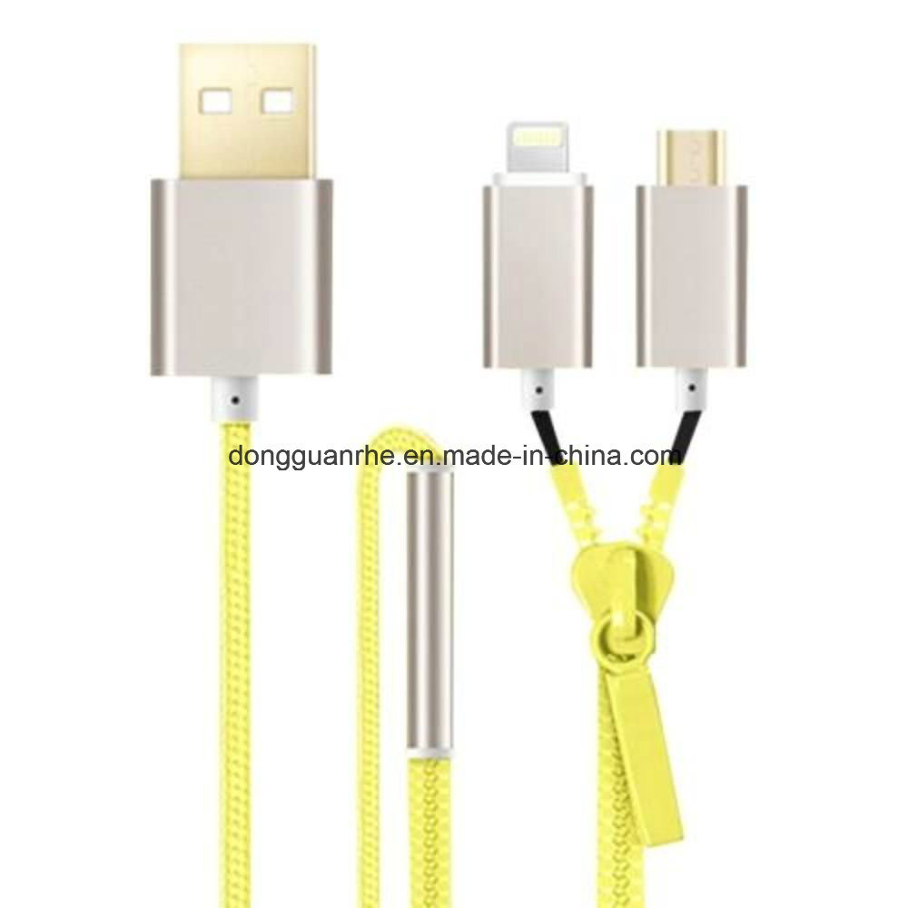 1m Orange Color USB Cable for Micro and I5 (RHE-A4-035)