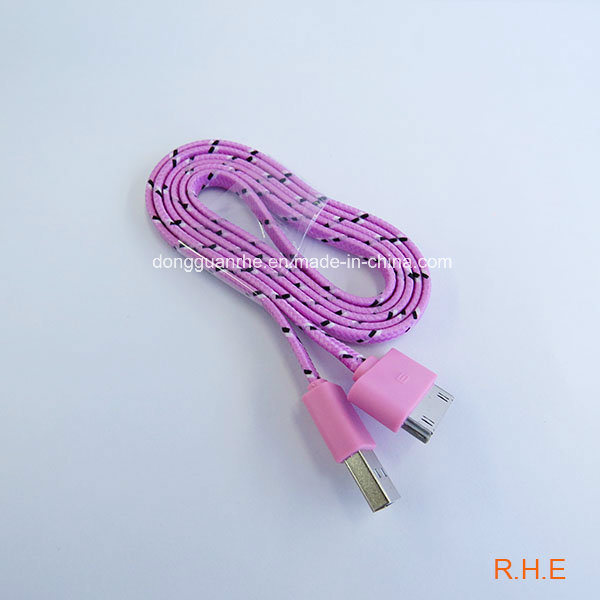 2016 New Arrived Braided USB Cable for Micro Phone (RHE-A3-004)