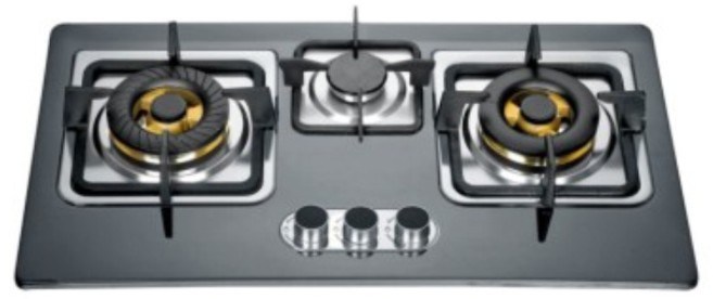 New Kind! 3 Burners Built-in Stainless Steel Gas Stove (HM-31006)
